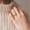 Doppio baguette ring - productfoto model 3
