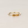 Doppio baguette ring - productfoto